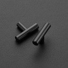 Cabinet Pulls Matte Black Stainless Steel Kitchen Cupboard Handles Cabinet Handles 2”Length, 30-Pack