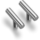 25 Pack 2 Inchs Cabinet Pulls Brushed Nickel Stainless Steel Kitchen Cupboard Handles Cabinet Handles 2”Length