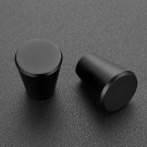 10 Pack 3/4 inch Kitchen Cabinet Knobs Drawer Knobs Dresser Knobs Matte Black Knobs Drawer Pulls Door Knobs Dresser Drawer Handles Knobs for Dresser Drawers