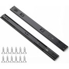 10 Pairs 20 Pack 20 Inch Full Extension Ball Bearing Drawer Slides Side Mount Soft Close Drawer Slides Drawer Glide