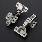 60 Pack 30 Pairs European Kitchen Cabinet Hinges Soft Close Insert Cabinet Door Hinges Heavy-Duty Frameless Adjustable Concealed Cabinet Cup Hinge