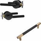 Cabinet Pulls Knurled Cabinet Handles and Privacy Door Handles